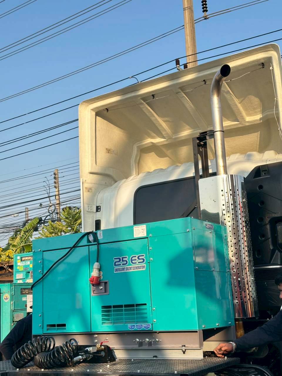 25 kVA Generator for Trailer Trucks – Reliable Mobile Power Built for Every Journey