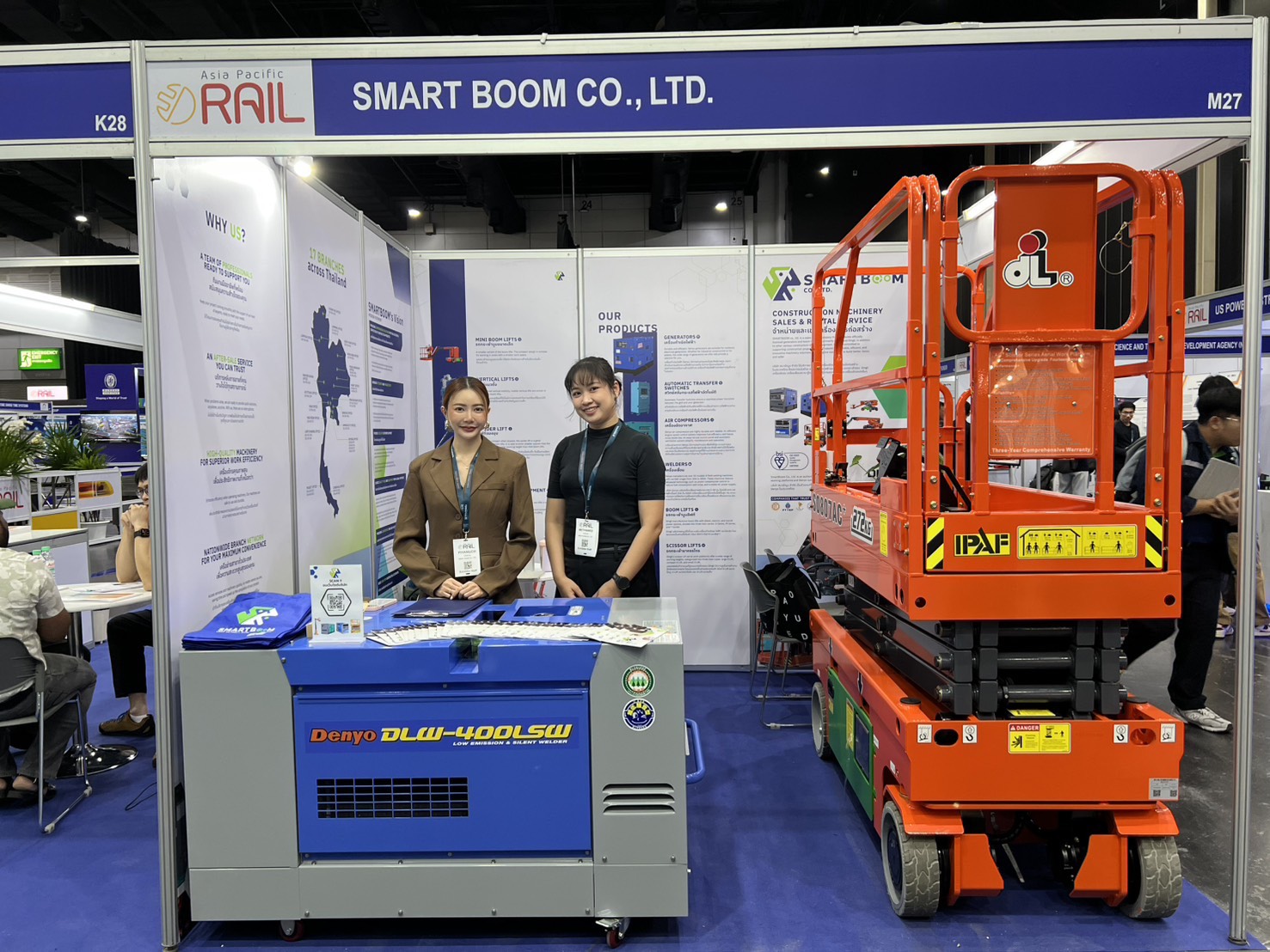 Smartboom Co., Ltd. Showcases Vision and Smart Rail Innovations at Asia Pacific Rail 2026