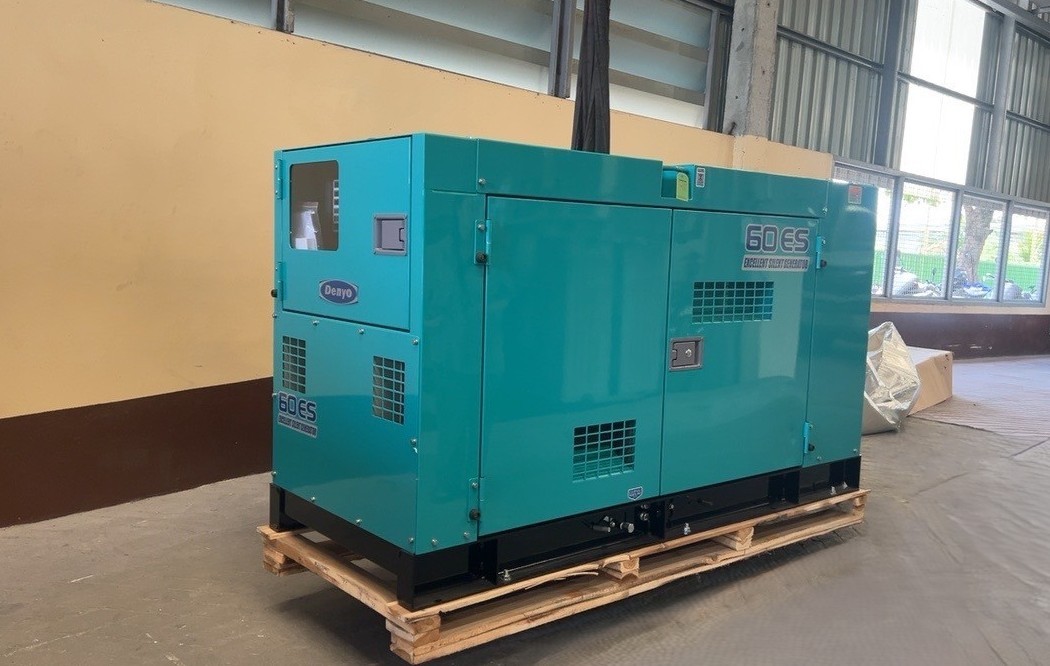 Delivery of One Brand-New DENYO 60 kVA Generator Model DCA-60ES Directly from Denyo Co., Ltd. to Customer in Samut Prakan