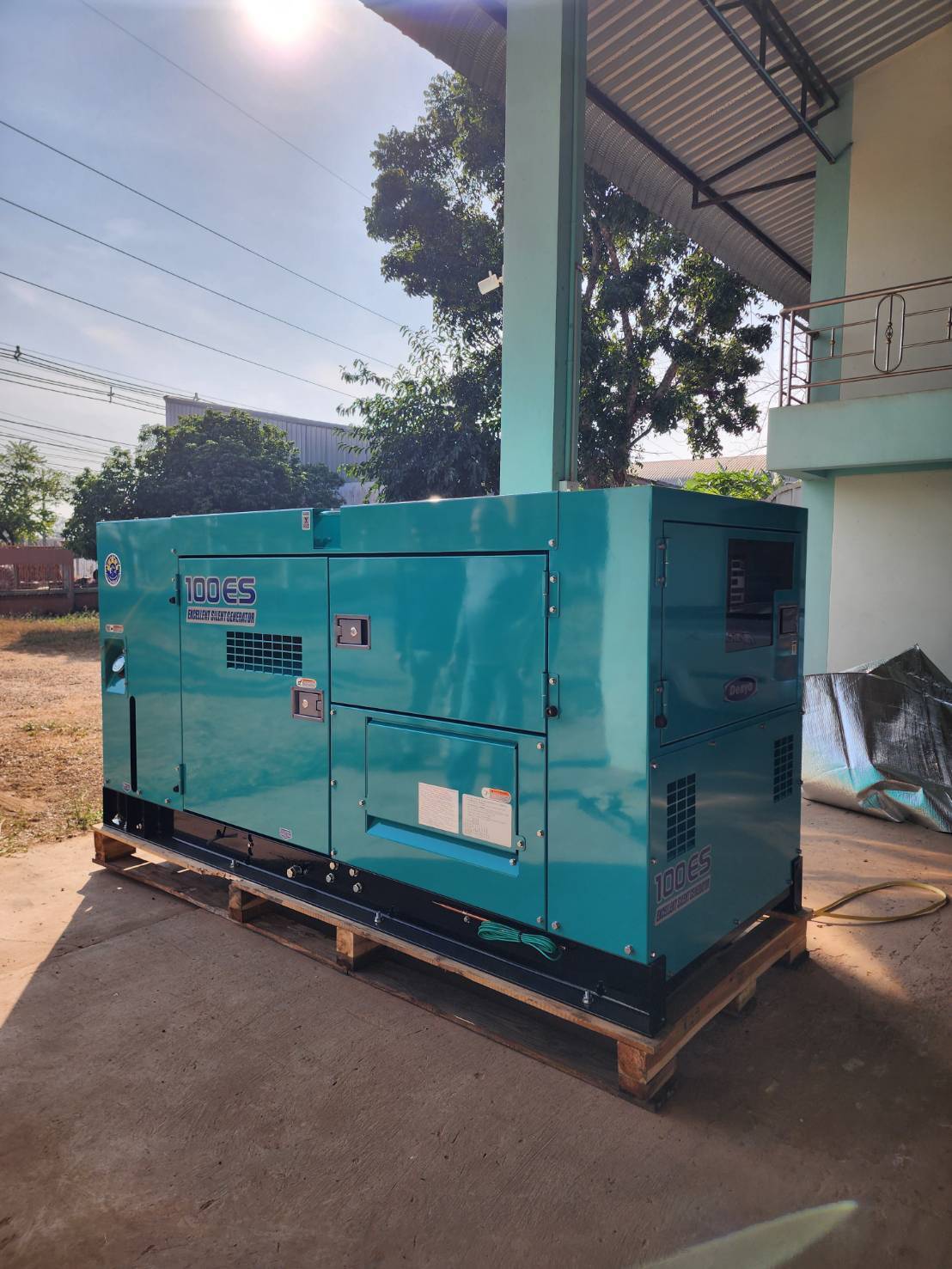 Sale and Delivery of DENYO 100 kVA Generator Model DCA-100ESI in Nong Khai Province to Support Generator Rental Business Expansion in Laos